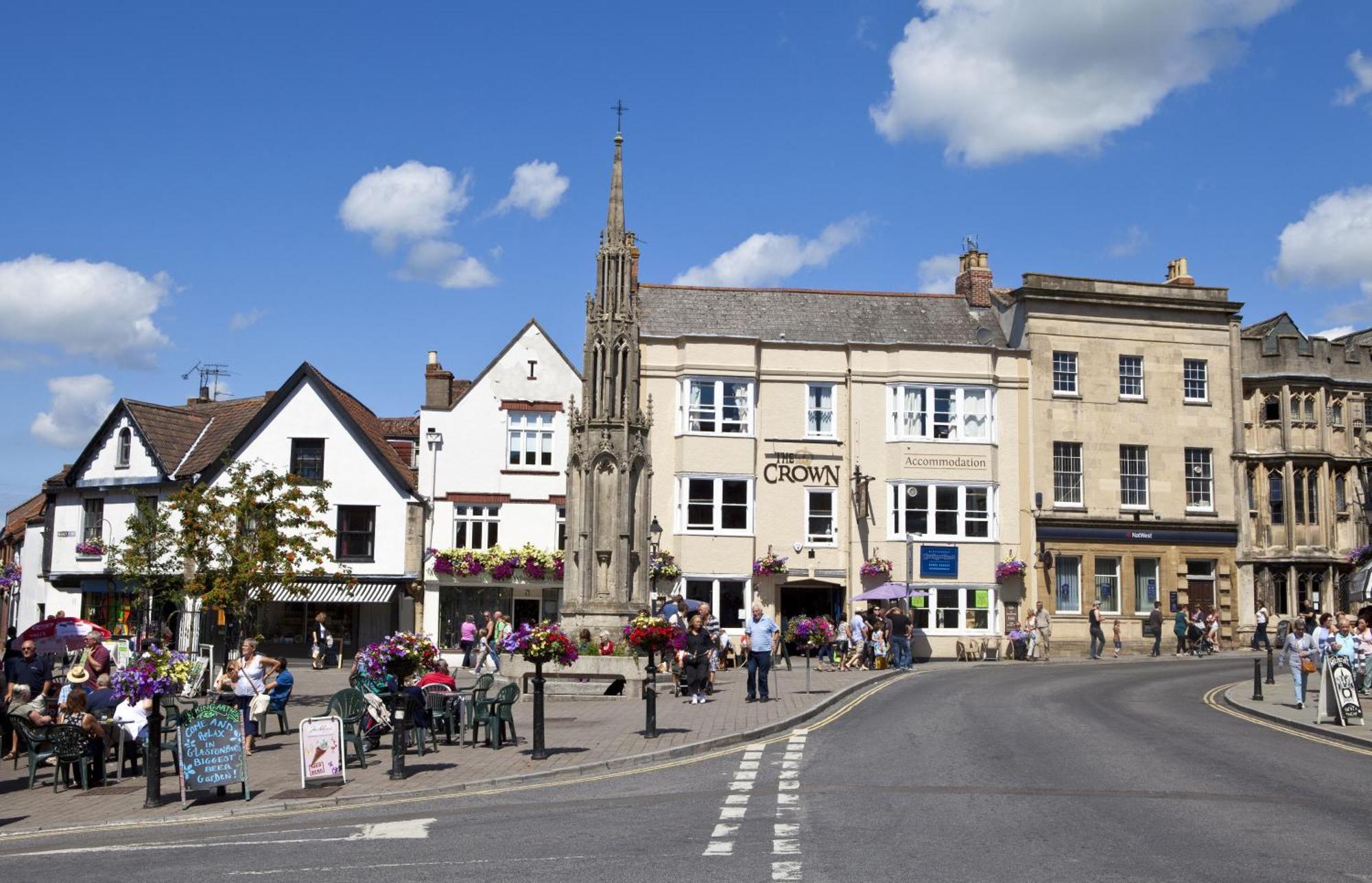 The Eaves, Glastonbury High Street 2 Bed 2 Bathroom Apartment エクステリア 写真